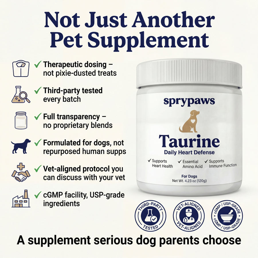 SpryPaws Daily Heart Defense